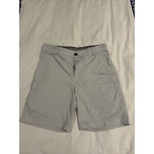 Nike Golf Shorts Men’s Khaki White Beige Size 32 Dri Fit